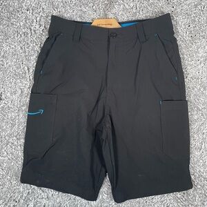 Amazon Luly Yang Shorts Men’s Small Black Authentic Workwear Cargo Utility